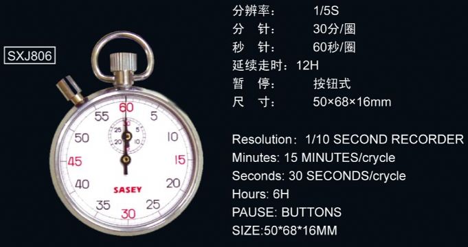 點(diǎn)擊查看詳細(xì)信息<br>標(biāo)題：806型機(jī)械秒表 閱讀次數(shù)：2445