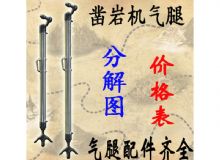 點擊查看詳細信息<br>標題：氣腿式鑿巖機氣腿分解圖 氣腿配件 支腿配件 FT160系列氣腿配 閱讀次數(shù)：213